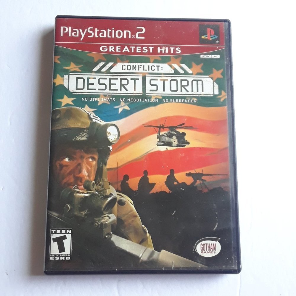 Conflict Desert Storm Playstation 2 Game PS2